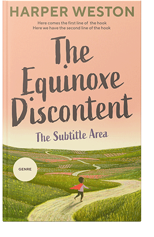 Pre Made Book Cover Manhattan