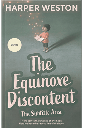 Pre Made Book Cover Xanadu