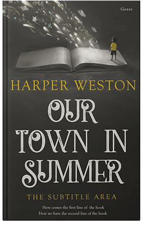 Pre Made Book Cover Dune