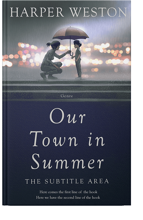 Front view of Ebony Clay #22802 - Premade Family & Parenting Book Cover