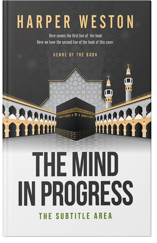 Front view of Premade Religion & Spirituality Book Cover - Sisal