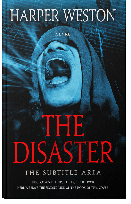 Front view of Firefly #22829 - Premade Horror Book Cover