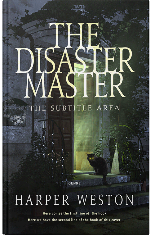 Front view of Heavy Metal #22831 - Premade Mystery & Thriller & Suspense Book Cover