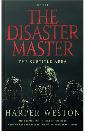 Pre Made Book Cover Aztec