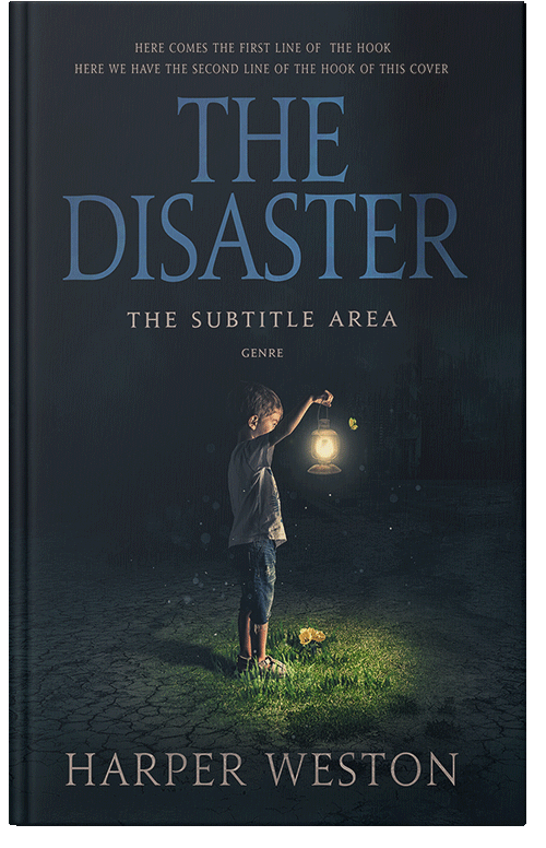 Front view of Premade Mystery & Thriller & Suspense Book Cover - Mirage