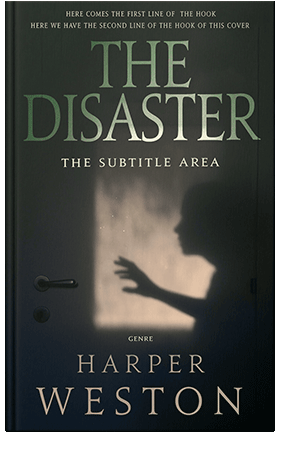 Pre Made Book Cover Outer Space