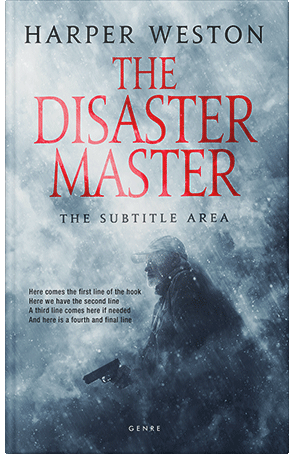 Pre Made Book Cover Heather