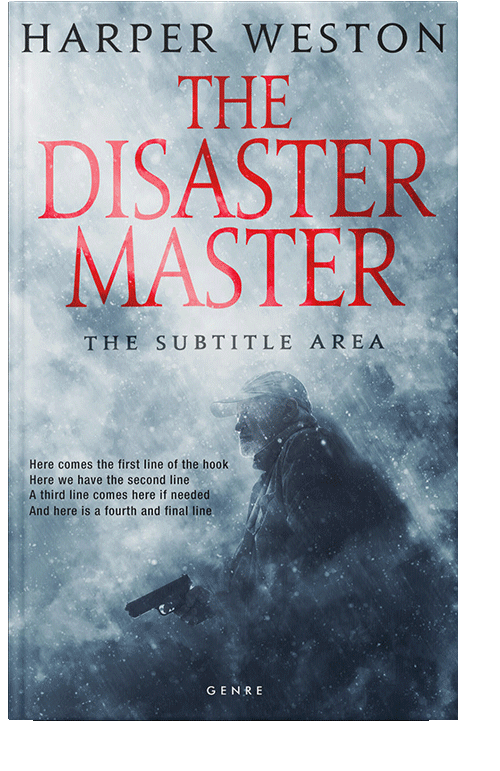 Front view of Heather #22844 - Premade Mystery & Thriller & Suspense Book Cover