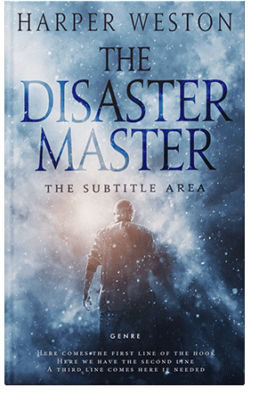 Pre Made Book Cover Bermuda Gray