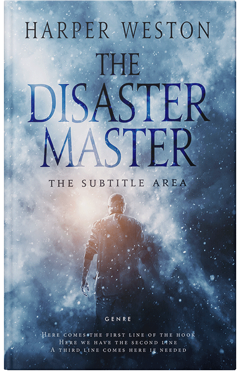 Front view of Premade Mystery & Thriller & Suspense Book Cover - Bermuda Gray