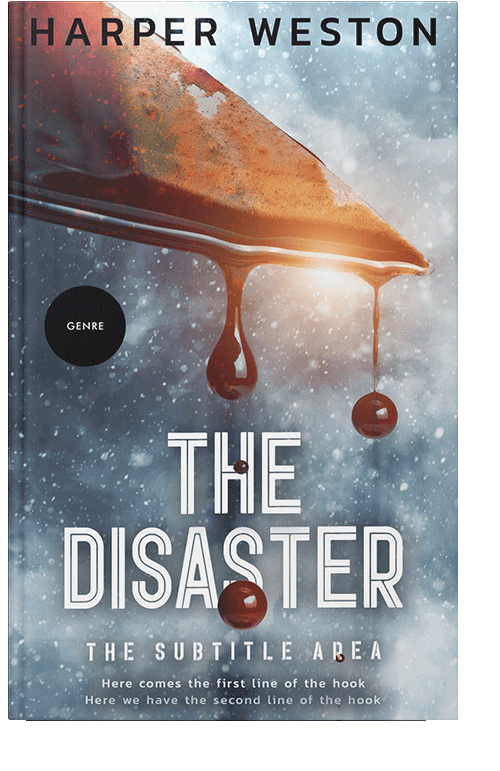 Front view of Gray Chateau #22851 - Premade Mystery & Thriller & Suspense Book Cover