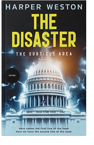 Pre Made Book Cover Shark