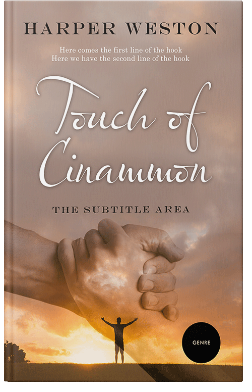 Front view of Premade Self-Improvement & Self-Help Book Cover - Brandy Rose