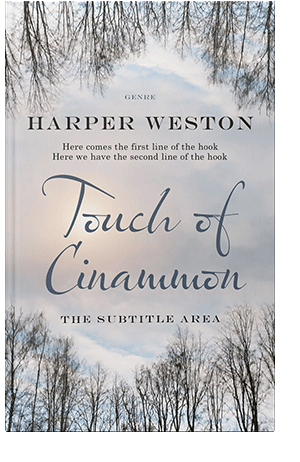 Pre Made Book Cover Pale Slate