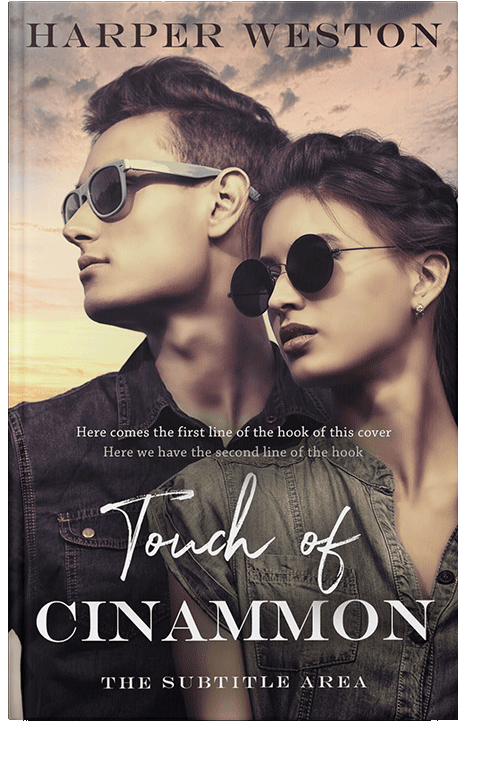 Front view of Thunder #22884 - Premade Romance Book Cover