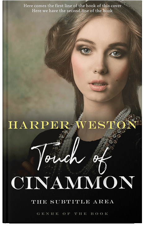 Front view of Zeus #22887 - Premade Historical Book Cover