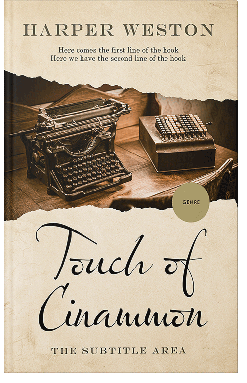 Front view of Brown Tumbleweed #22895 - Premade Business Book Cover