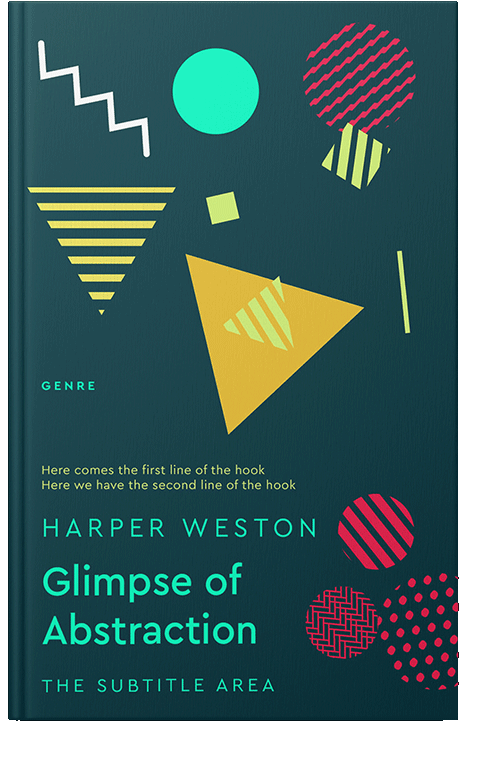 Front view of Tarawera #22907 - Premade Business Book Cover