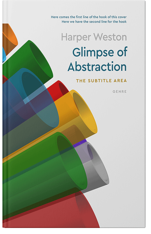 Front view of Iron #22913 - Premade Business Book Cover