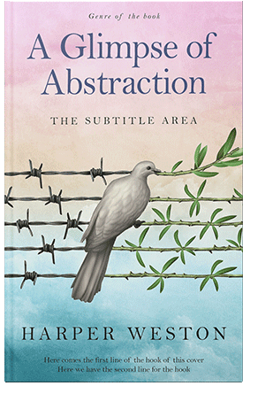 Pre Made Book Cover Iron