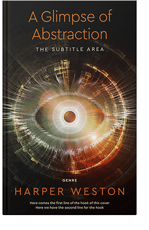 Pre Made Book Cover Antique Brass