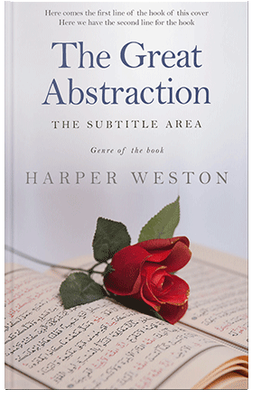 Pre Made Book Cover Bon Jour