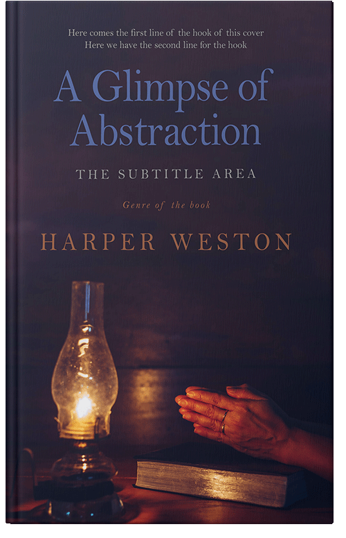 Front view of Bleached Cedar #22922 - Premade Religion & Spirituality Book Cover