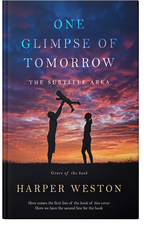 Front view of Contessa #22933 - Premade Family & Parenting Book Cover