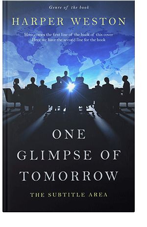 Pre Made Book Cover Mirage