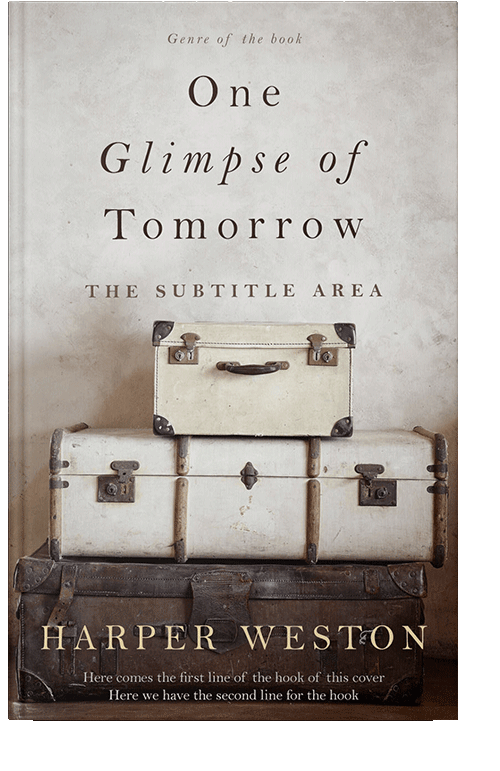 Front view of Timberwolf #22941 - Premade Travel Book Cover