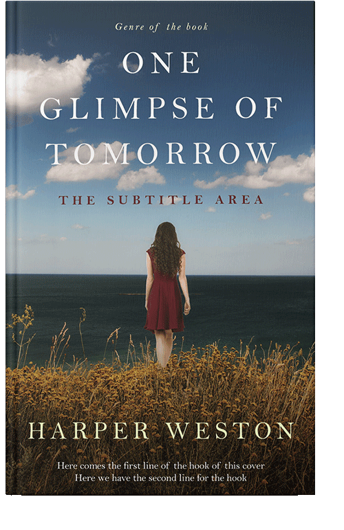 Front view of Outer Space #22942 - Premade Teen & Young Adult Book Cover