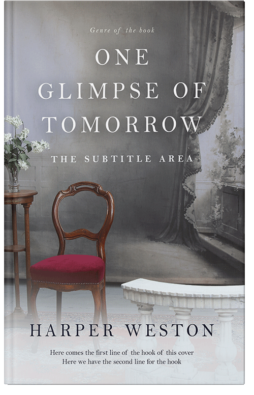 Front view of Premade Historical Book Cover - Suva Gray