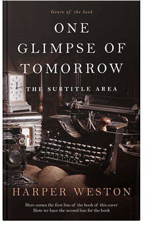 Pre Made Book Cover Night Rider