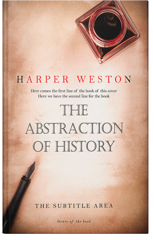 Front view of Sidecar #22946 - Premade Poetry Book Cover