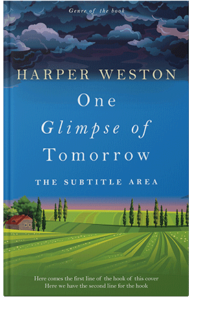 Pre Made Book Cover Como