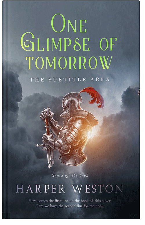 Front view of Shuttle Gray #22960 - Premade Historical Book Cover