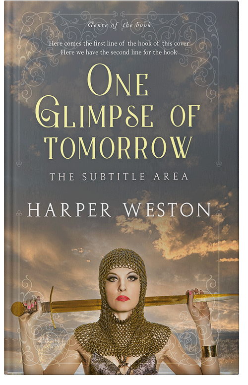 Front view of Chicago #22961 - Premade Fantasy Book Cover