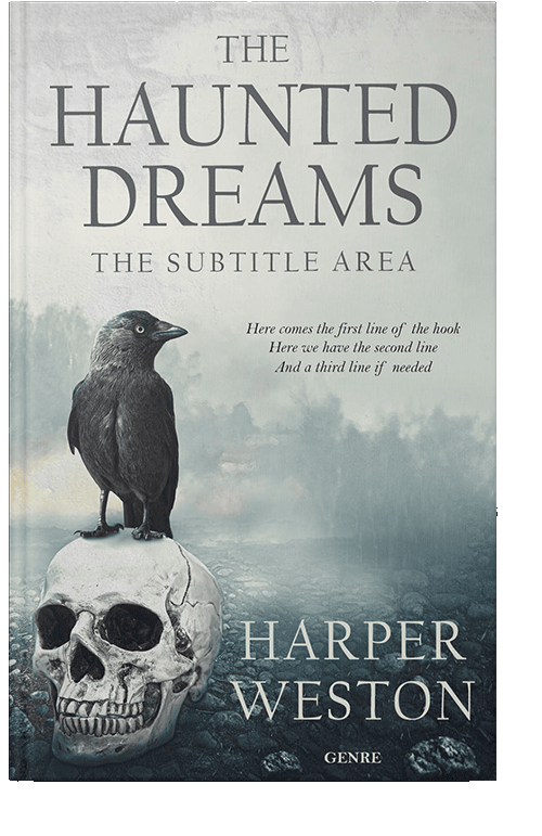 Front view of Pumice #22972 - Premade Apocalyptica Book Cover