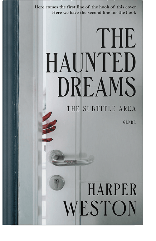 Front view of Silver Sand #22980 - Premade Apocalyptica Book Cover