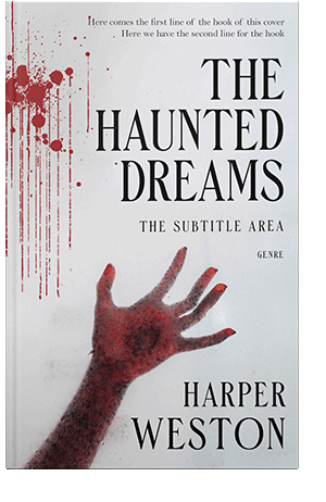 Pre Made Book Cover Iron