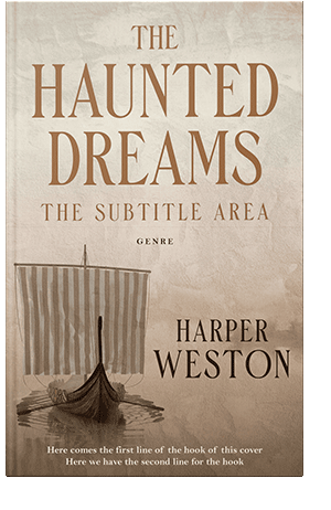 Pre Made Book Cover Wafer