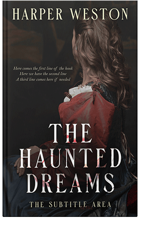 Pre Made Book Cover Cocoa Brown