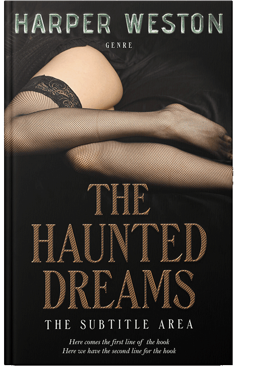 Front view of Tan #22992 - Premade Erotica Book Cover