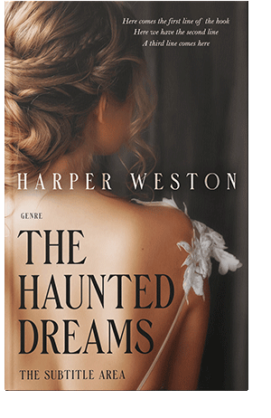 Pre Made Book Cover Cameo