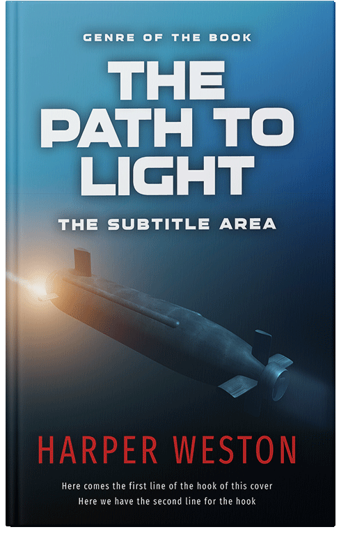 Front view of Big Stone #23004 - Premade Mystery & Thriller & Suspense Book Cover