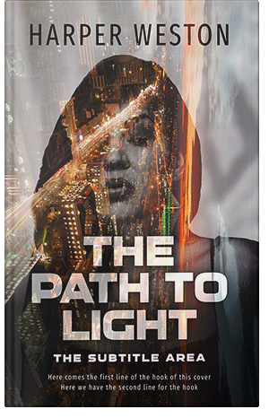 Pre Made Book Cover Silk