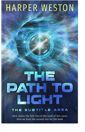 Pre Made Book Cover Cloud Burst