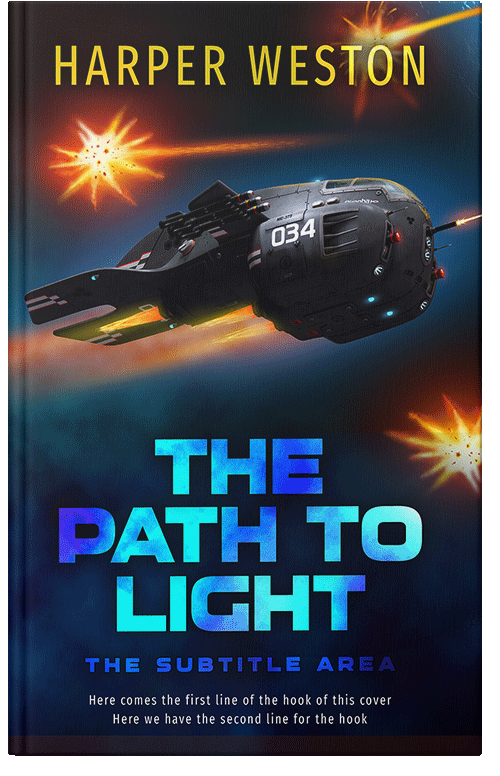 Front view of Mirage #23019 - Premade Apocalyptica Book Cover