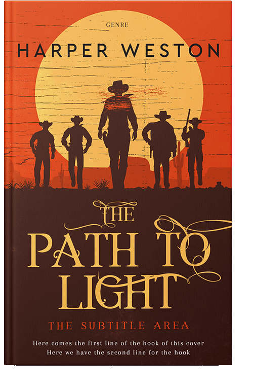 Front view of Sambuca #23028 - Premade Action & Adventure Book Cover