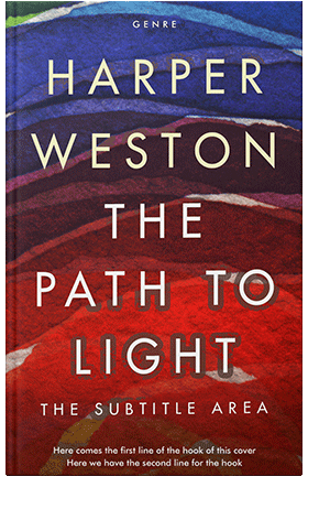 Pre Made Book Cover Wine Berry